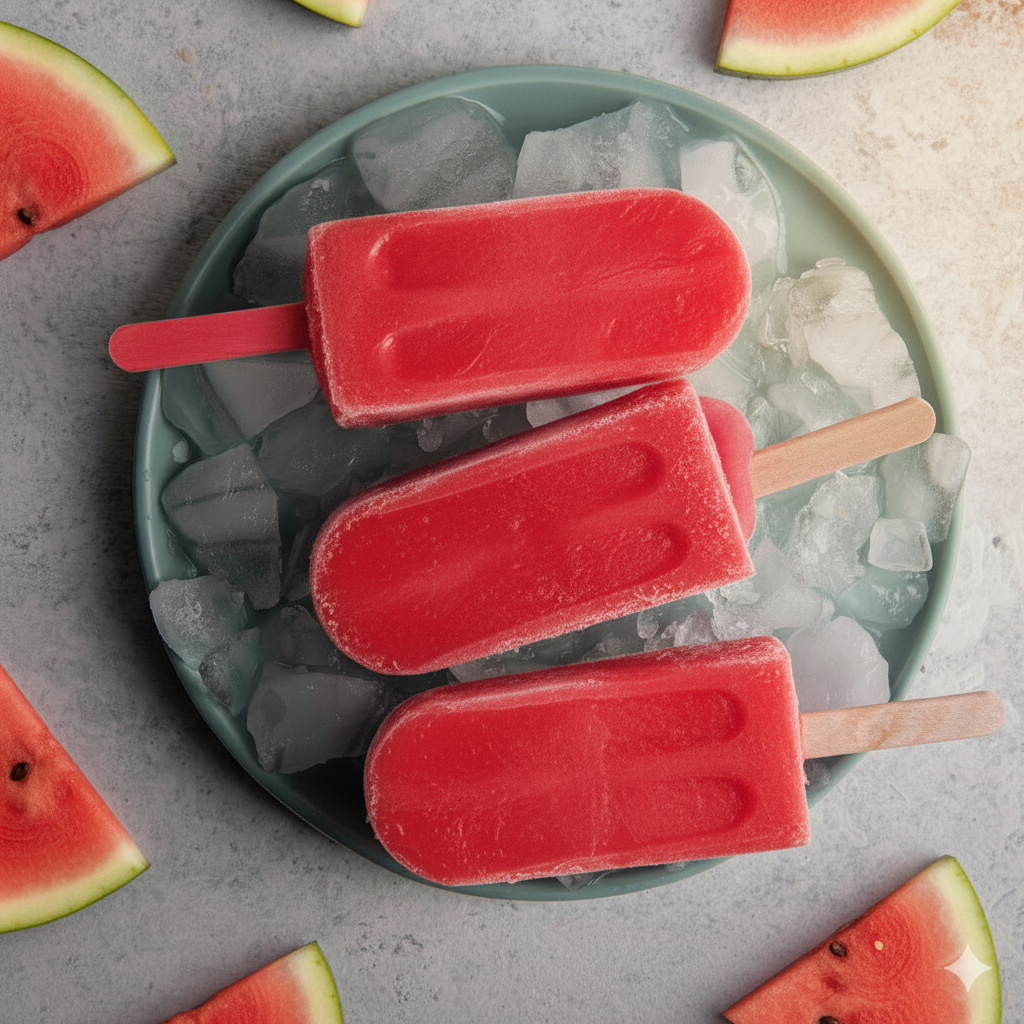Watermelon Sorbet Ice Pops 60ml 12 Pack