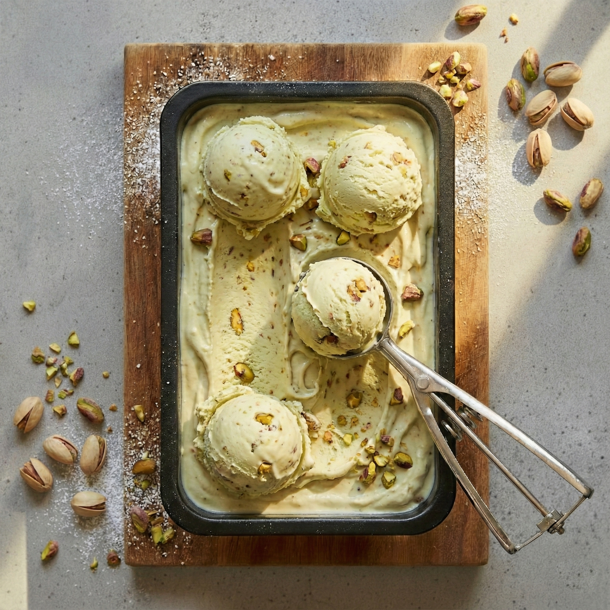 Roasted Pistachio Gelato