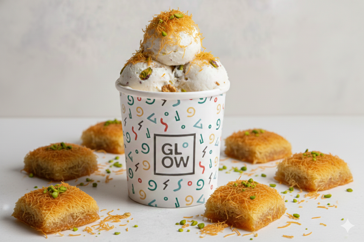 Kunafa Ice Cream 500ml