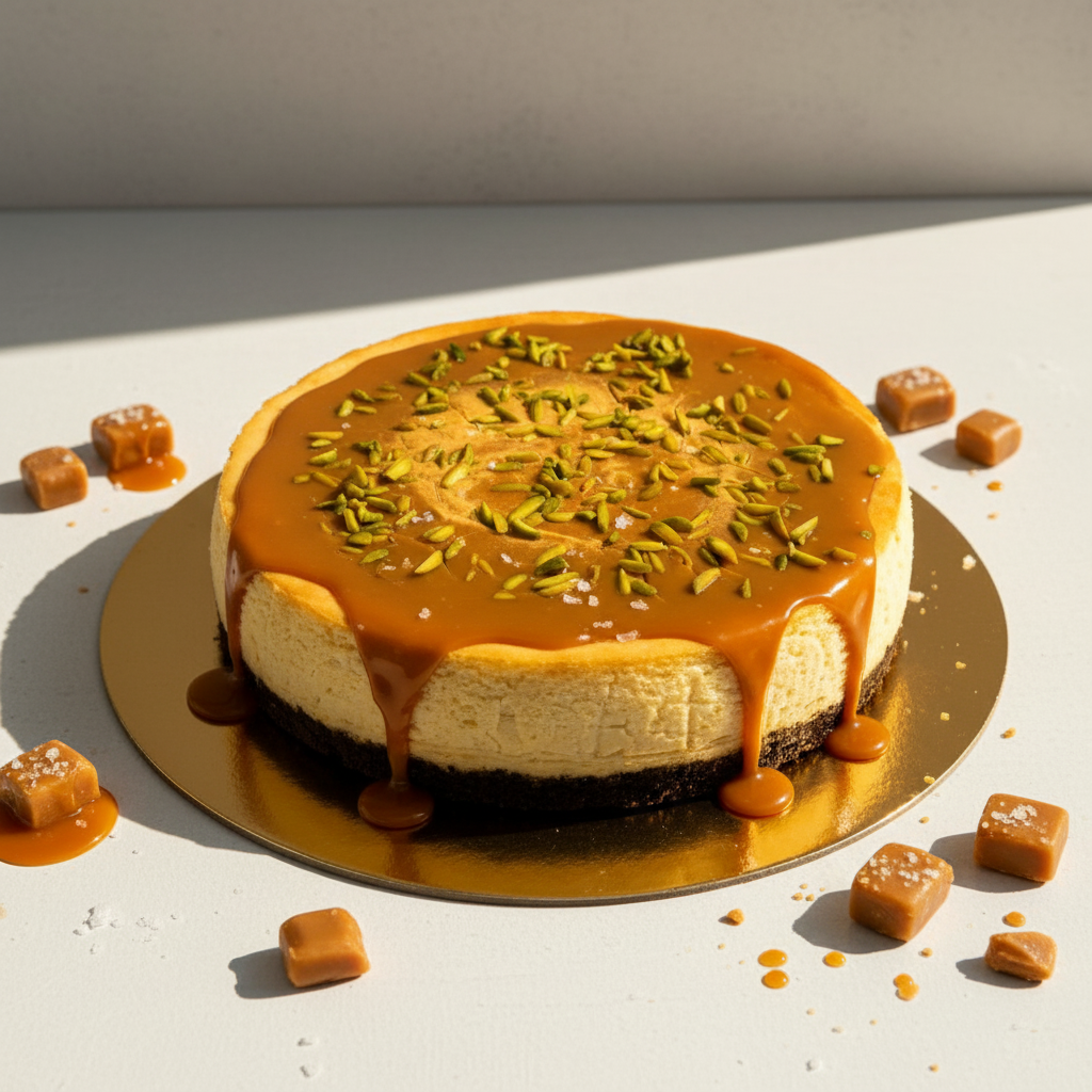 Salted Caramel Brownie Cheesecake Premium Extra Large 2.5kg