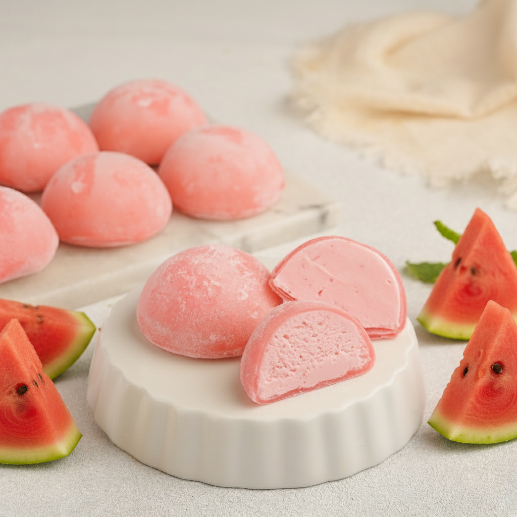 Water Melon Mochi Premium Ice Cream 24 Pack