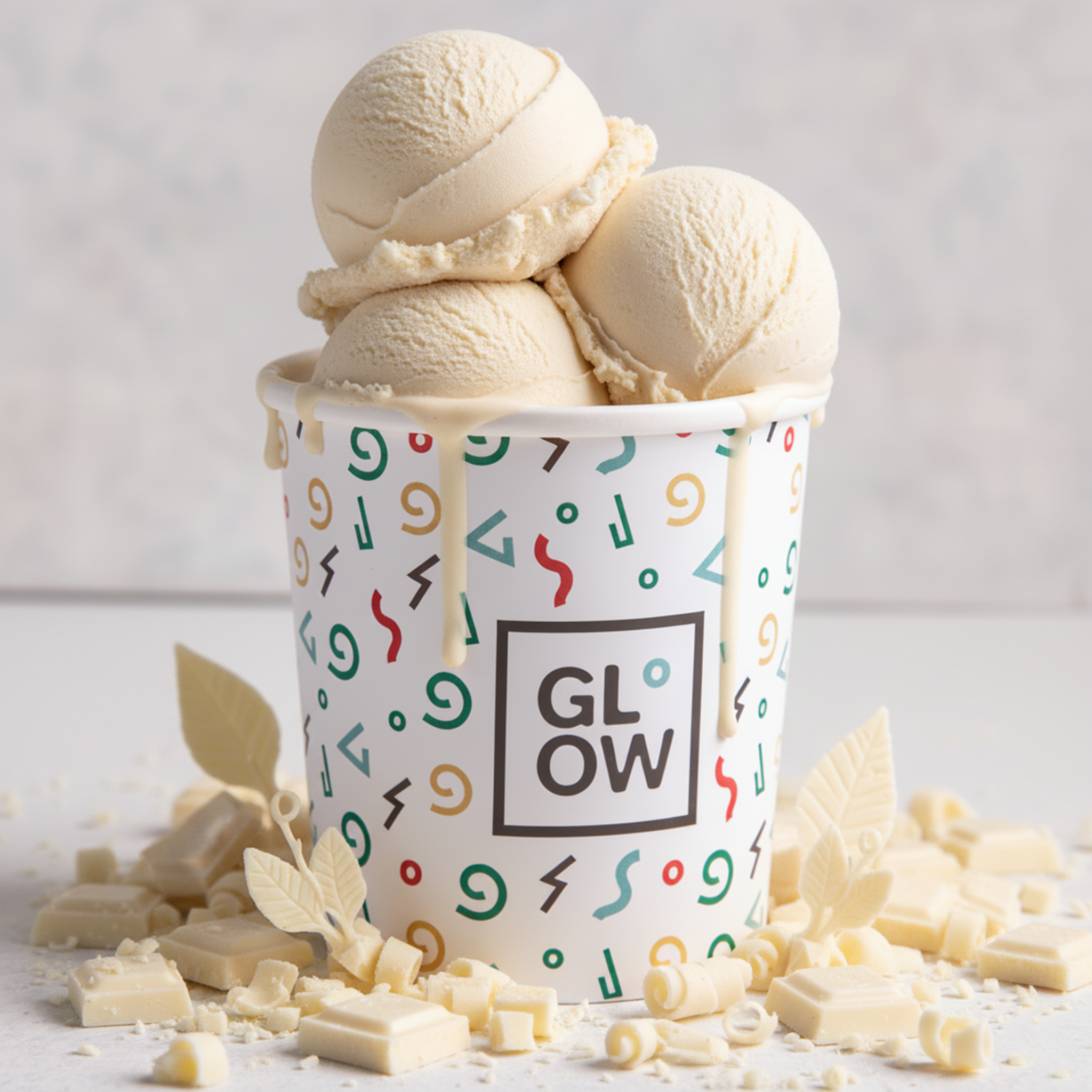 White Chocolate Premium Ice Cream 500ml