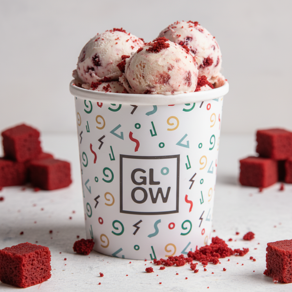 Red Velvet Ice Cream 500ml