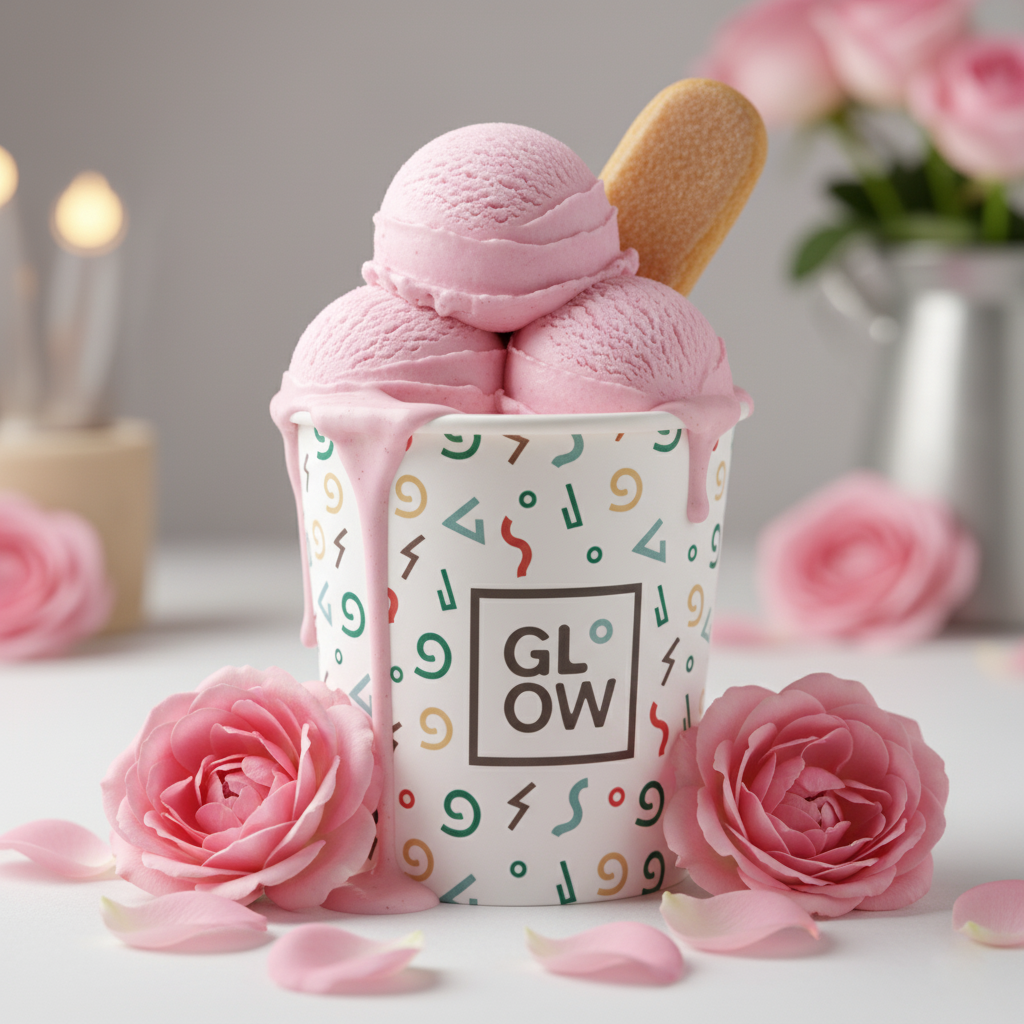 Rose Ice Cream