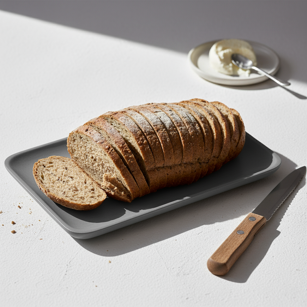 Premium French Rye Bread Loaf 1.5kg (FREE with Orders Over AED 200)