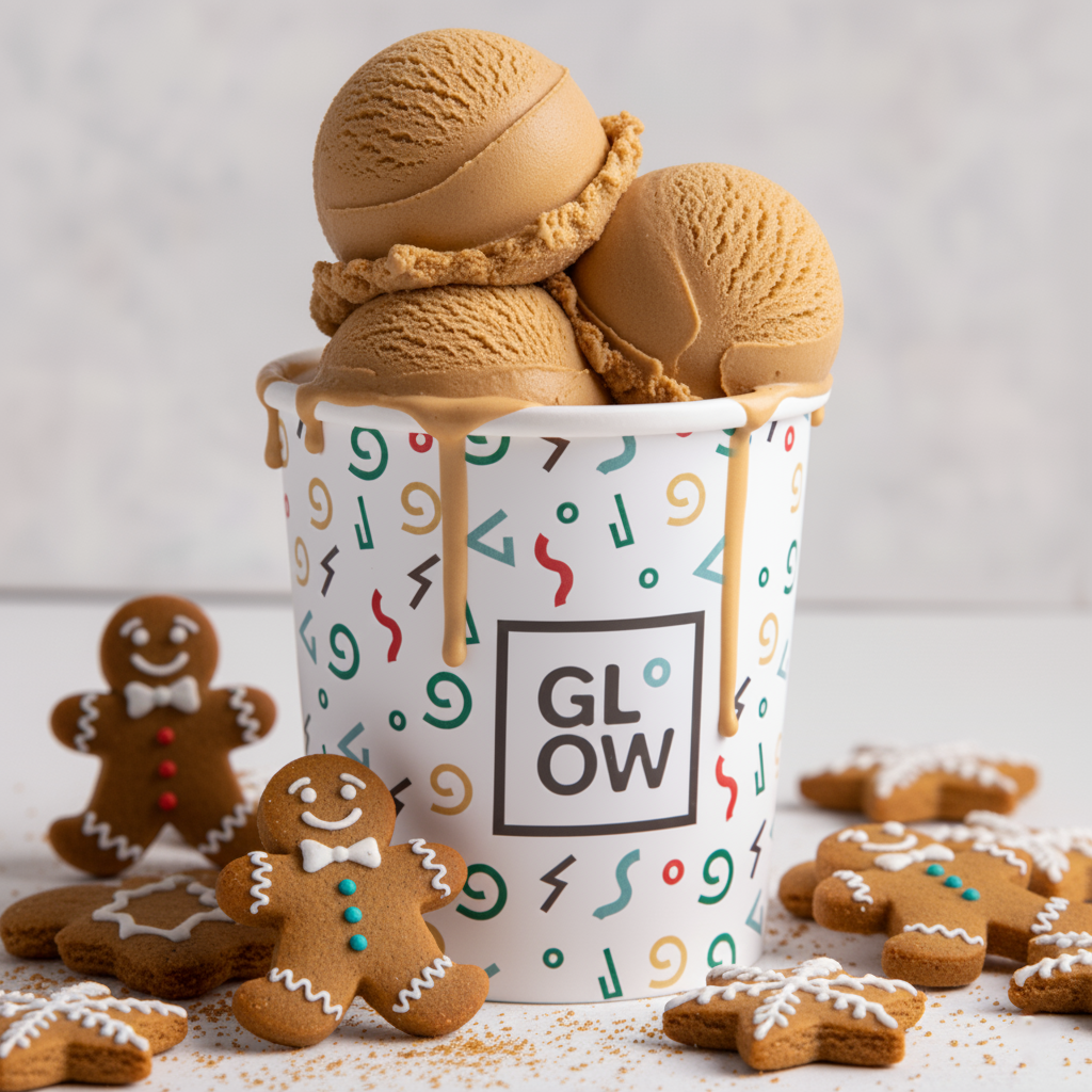 Gingerbread Ice Cream