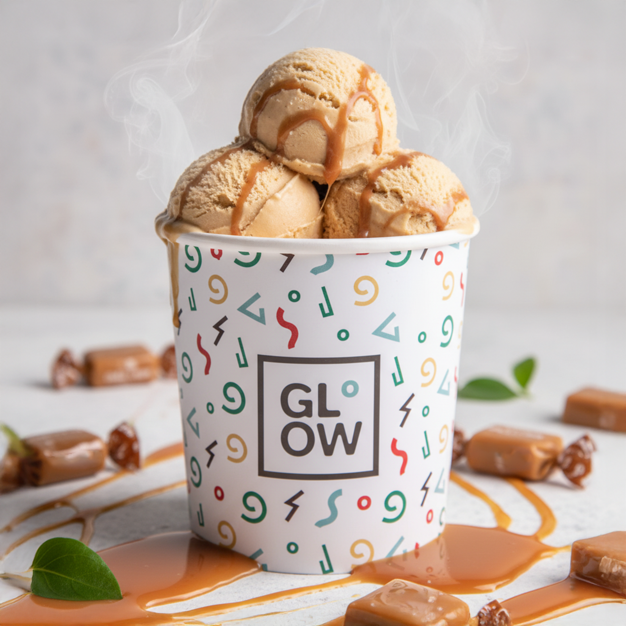 Vegan Salted Caramel Premium Ice Cream 500ml