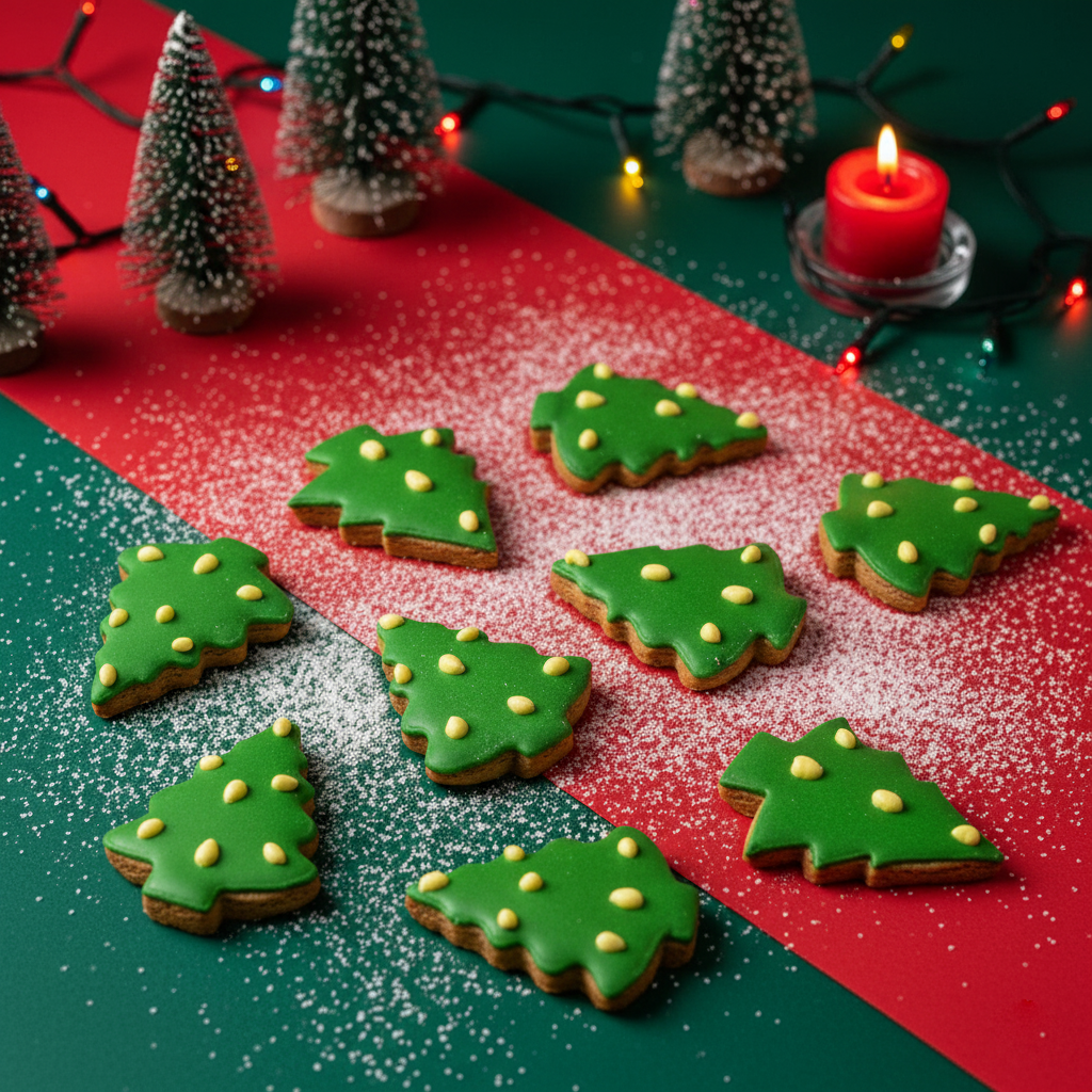 Christmas Tree Cookie