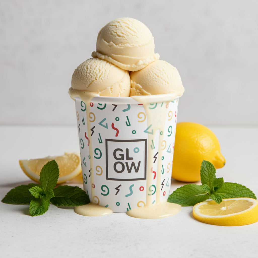 Lemon &  Mint Sorbet No Added Sugar