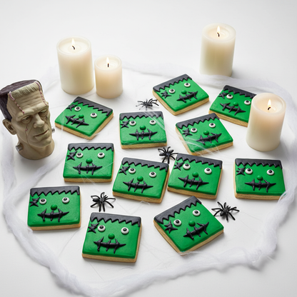 Halloween Frankenstein Cookie 30 Pack