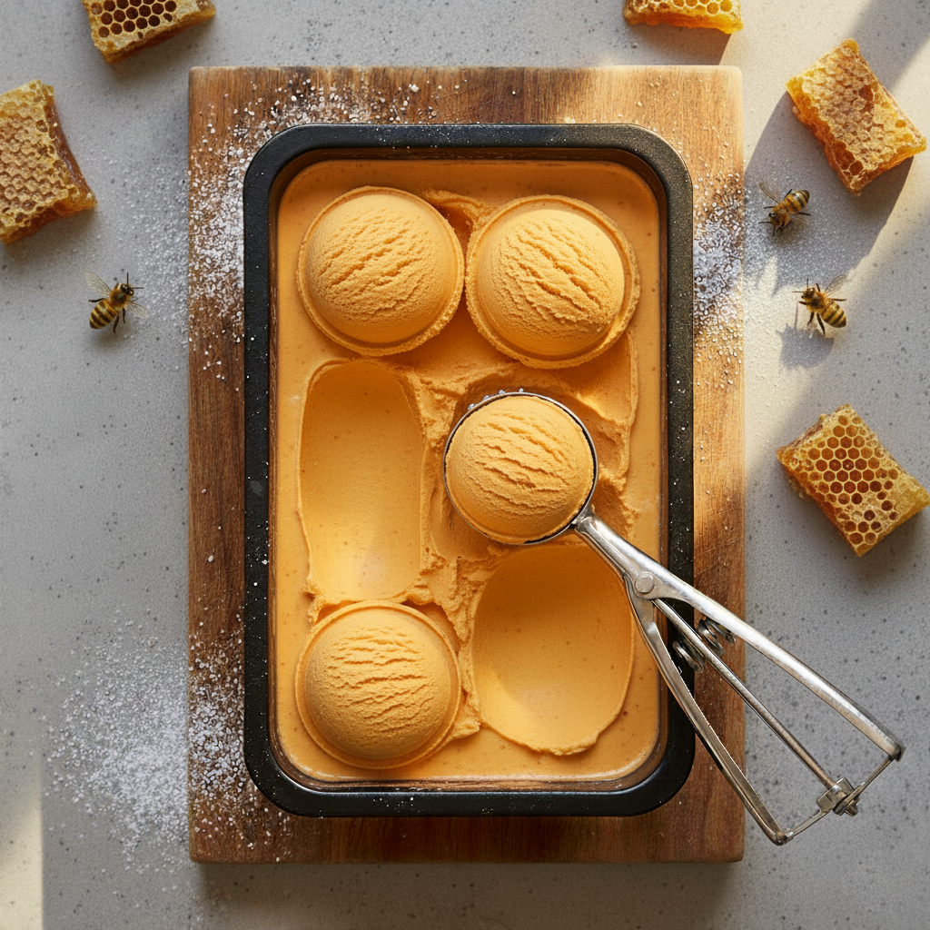 Honeycomb Ice Cream