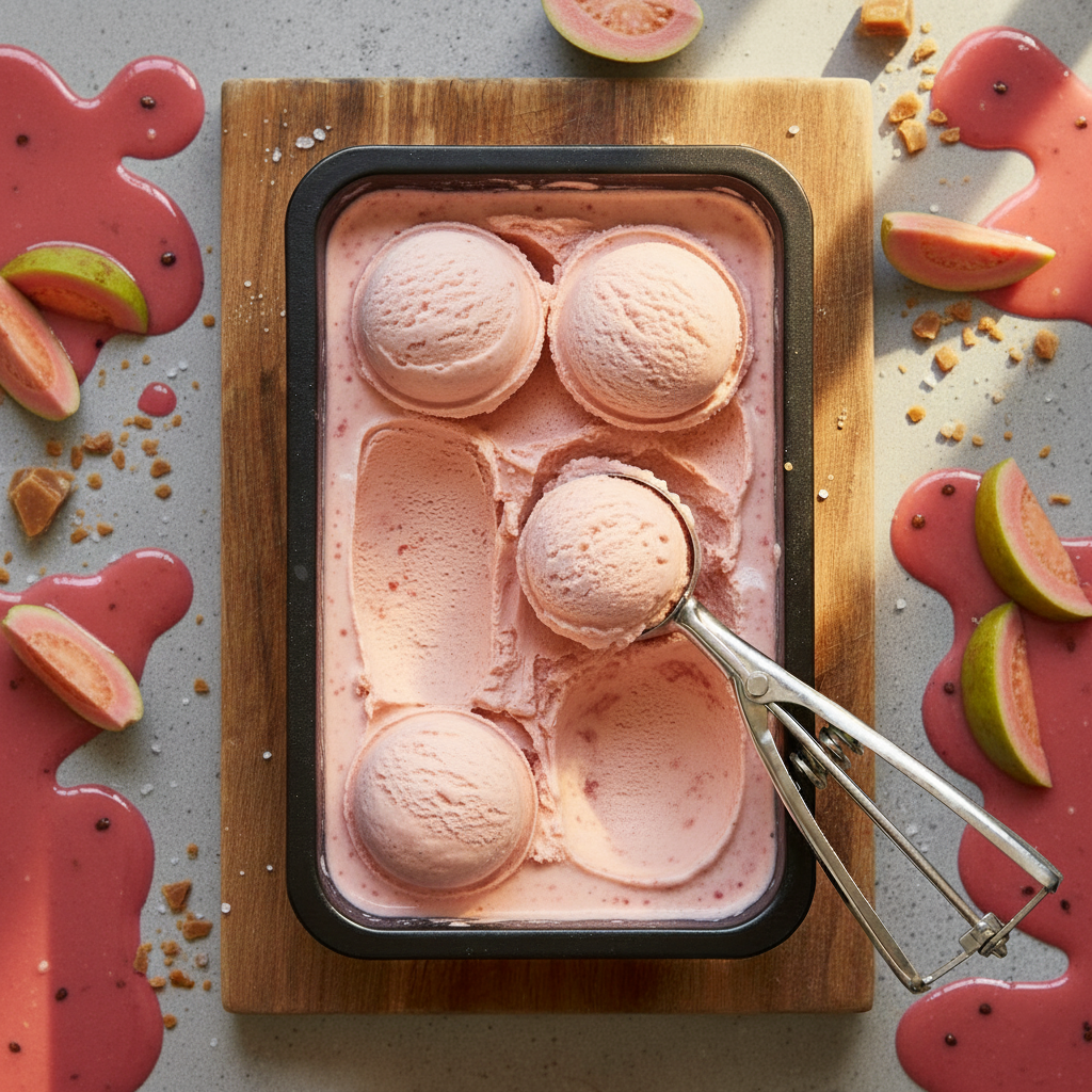 Guava Sorbet No Added Sugar