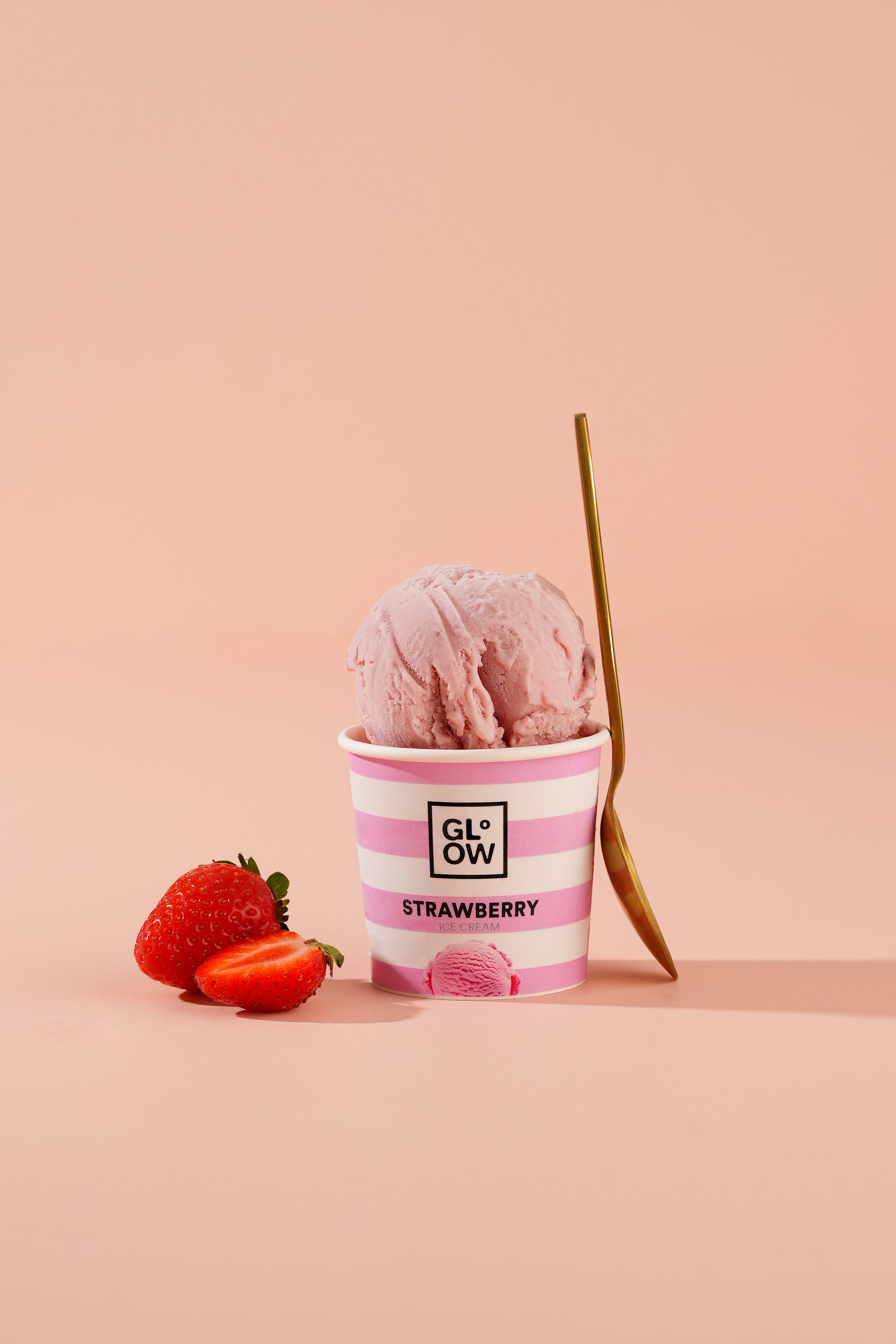 Strawberry Ice Cream Mini Cup
