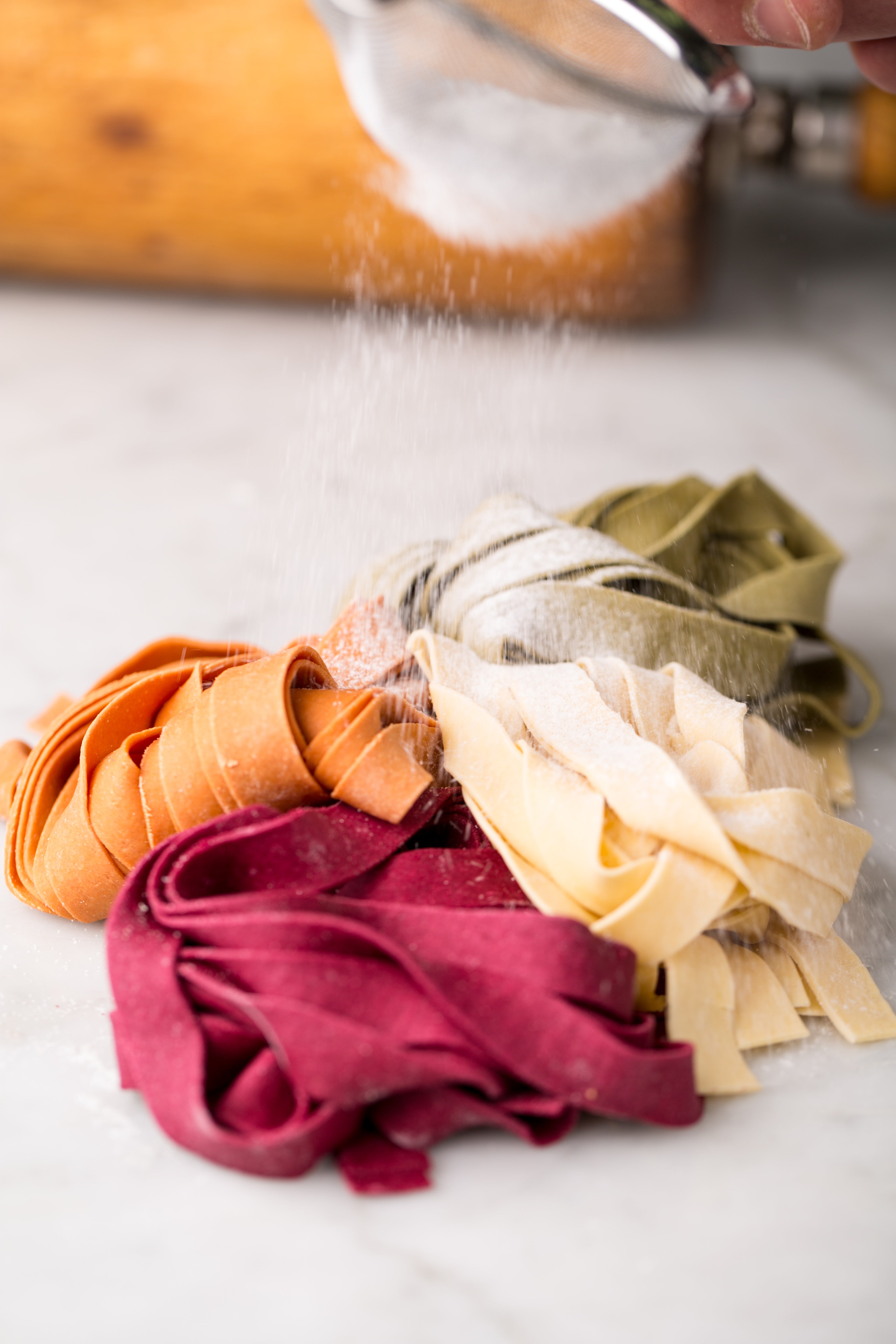 Beetroot Tagliatelle Pasta