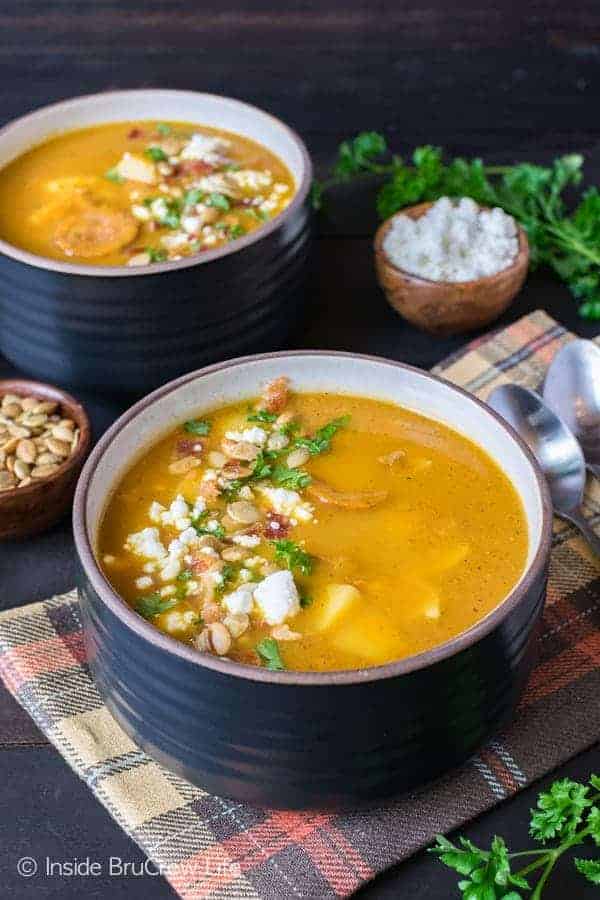 Pumpkin and Corn Chowder