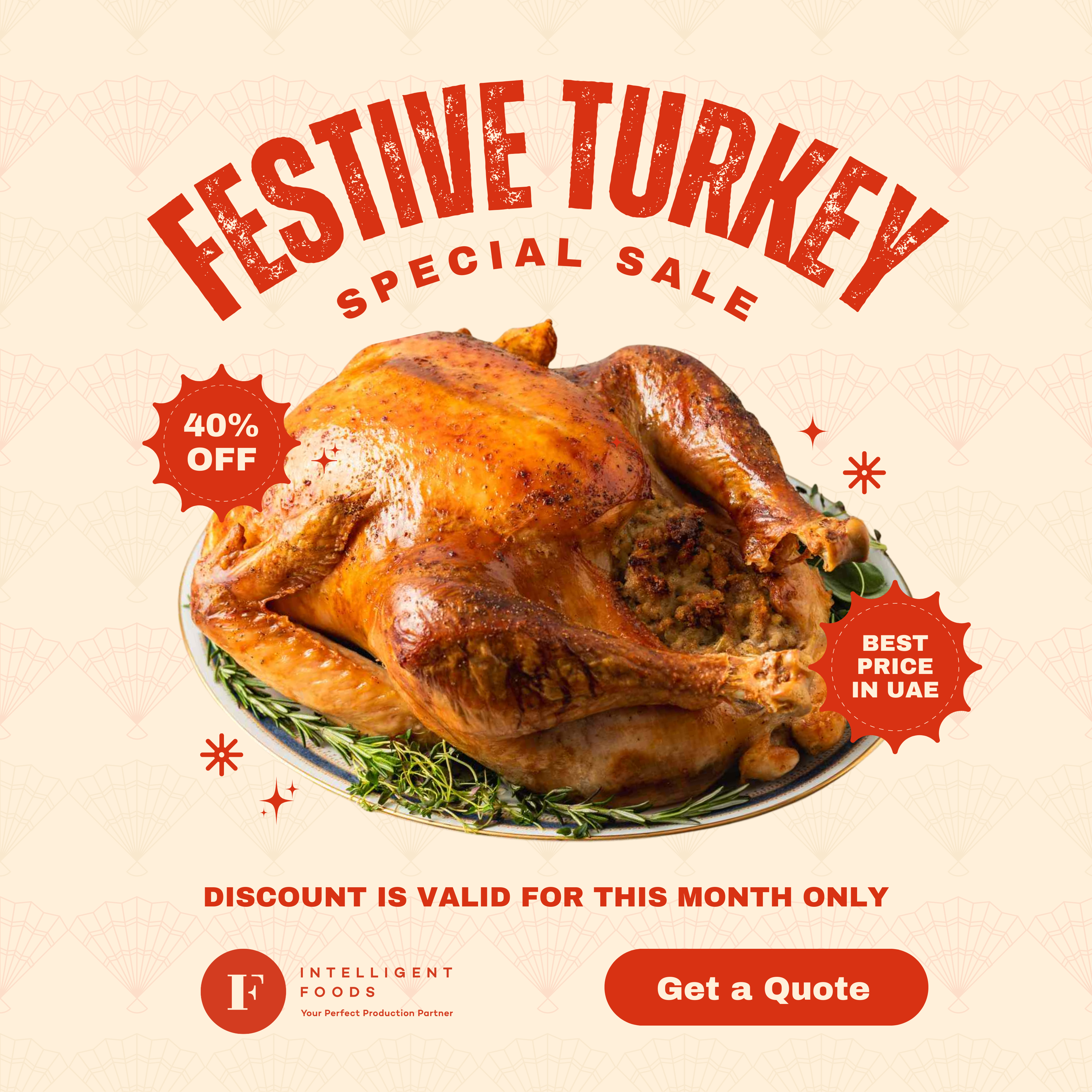 Festive Whole Turkey