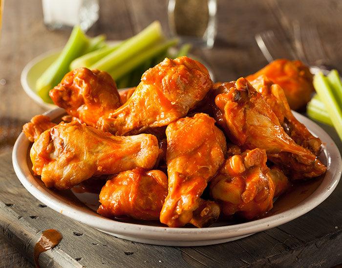 Marinated Pre-Cooked Chicken Wings 1KG