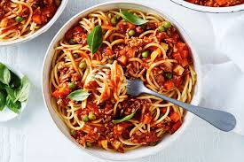 Spaghetti Vegetable Bolognaise