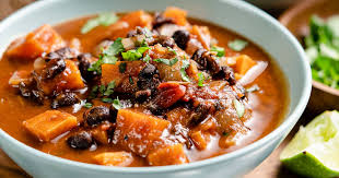 Sweet Potato, Corn & Black Bean Soup