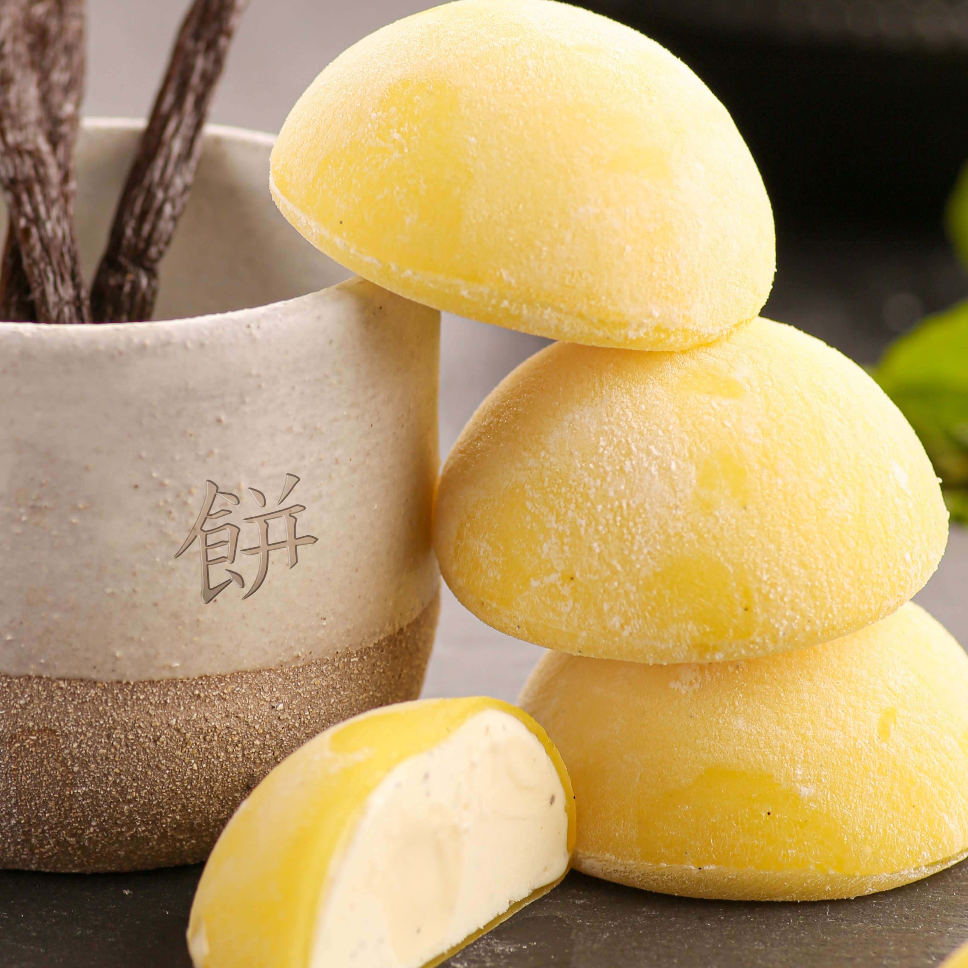 Lemon Sorbet  Mochi