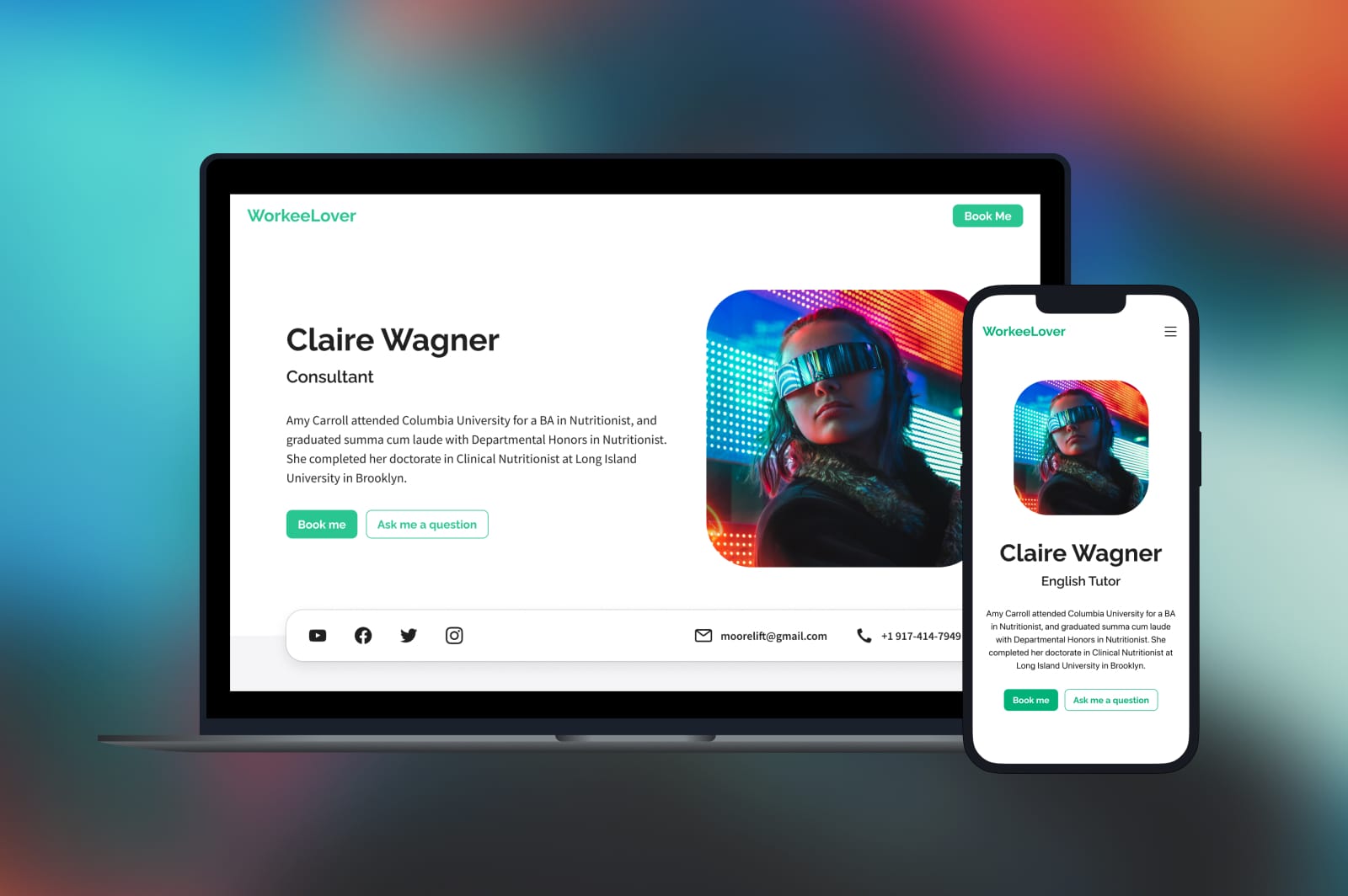 Chef Website Design