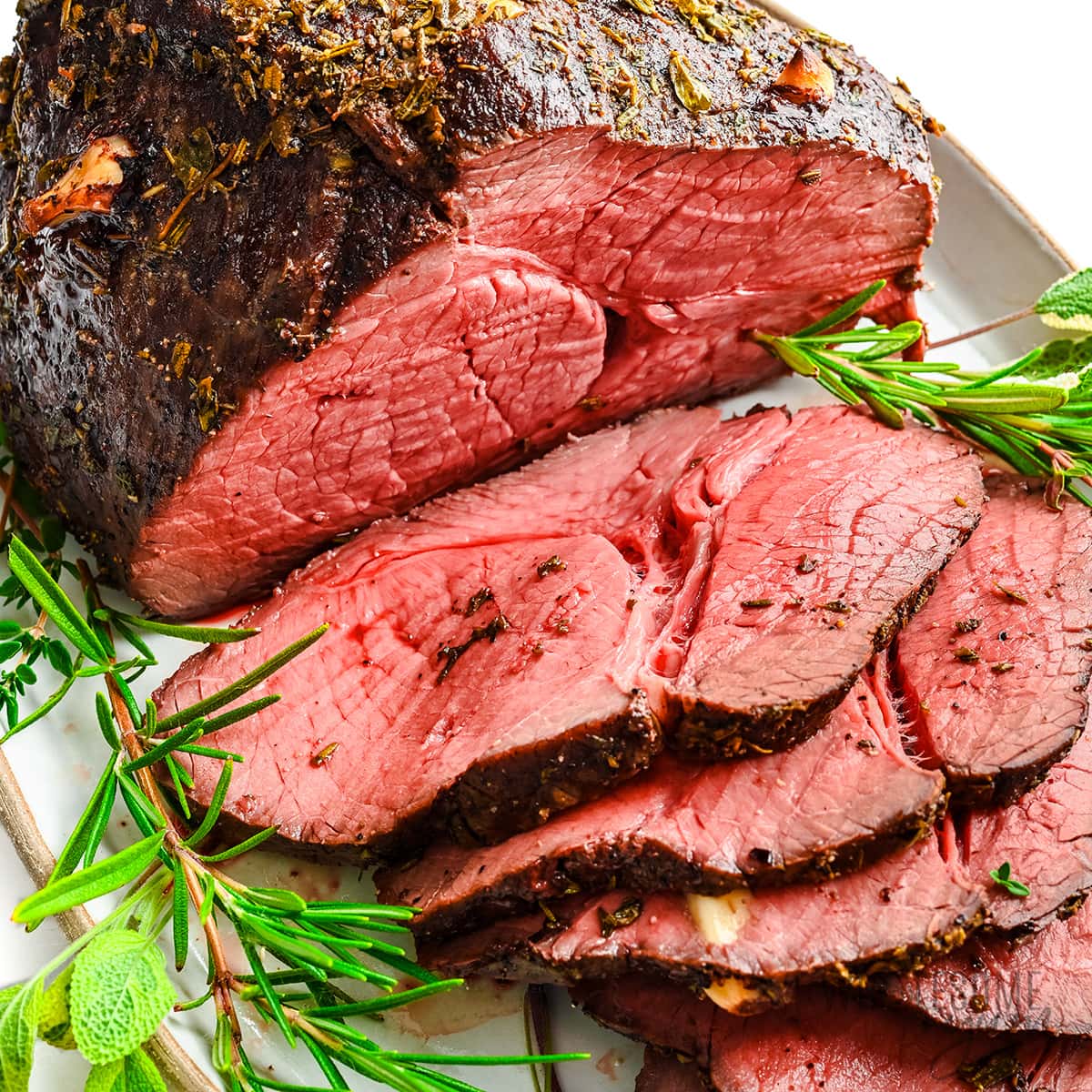 Roasted Beef Rump Sliced